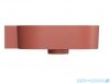 Omnires Ovo M+ umywalka nablatowa/wisząca lewa 55x38 cm terracotta mat  OVO555UWLTE